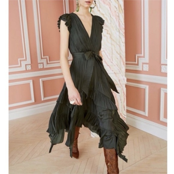 Ulla Johnson Dresses & Skirts - NWT Ulla Johnson Arbella Dress | Forest Green